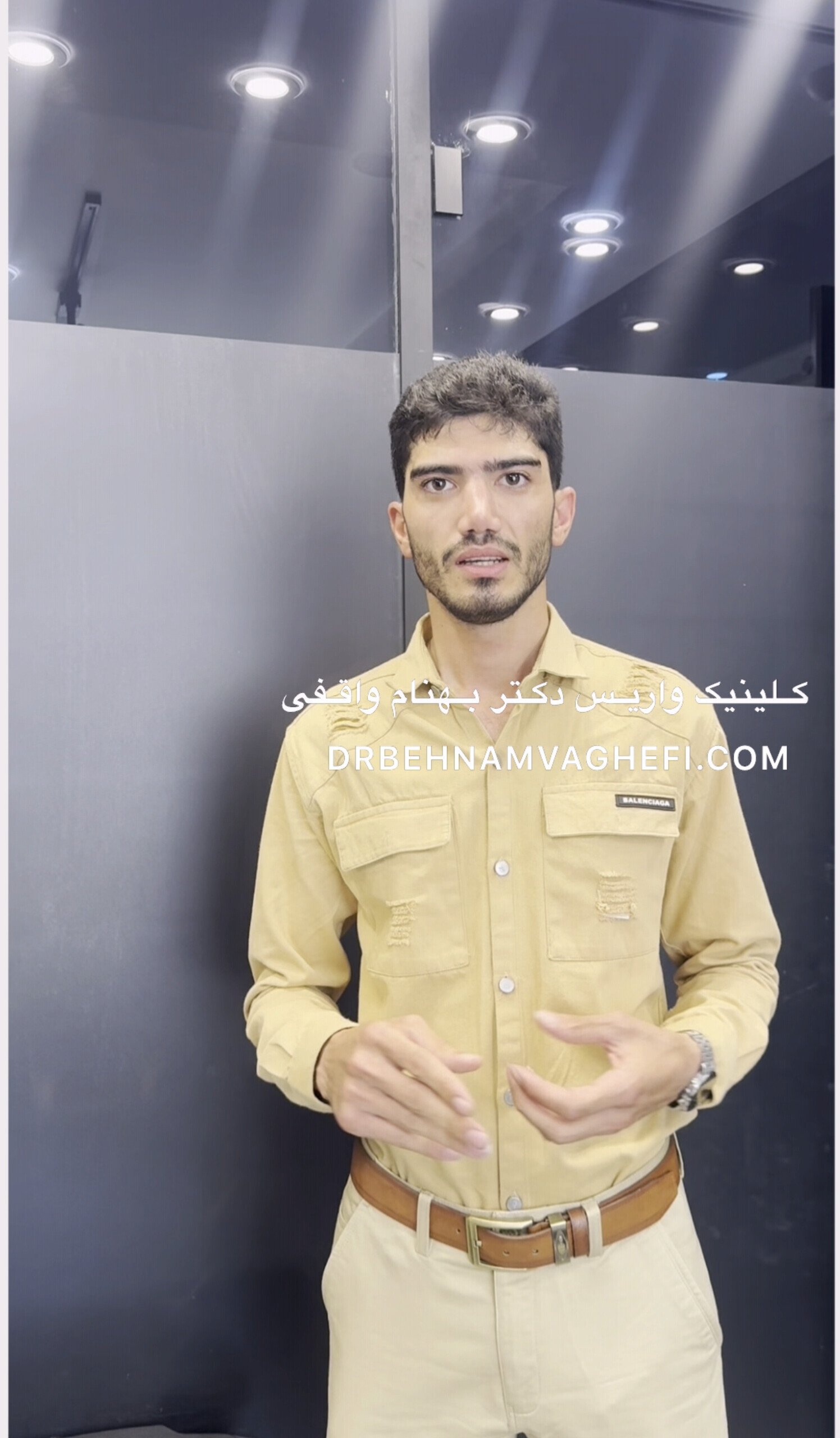 رضایت از نتیجه درمان واریس پا بیماری از همدان